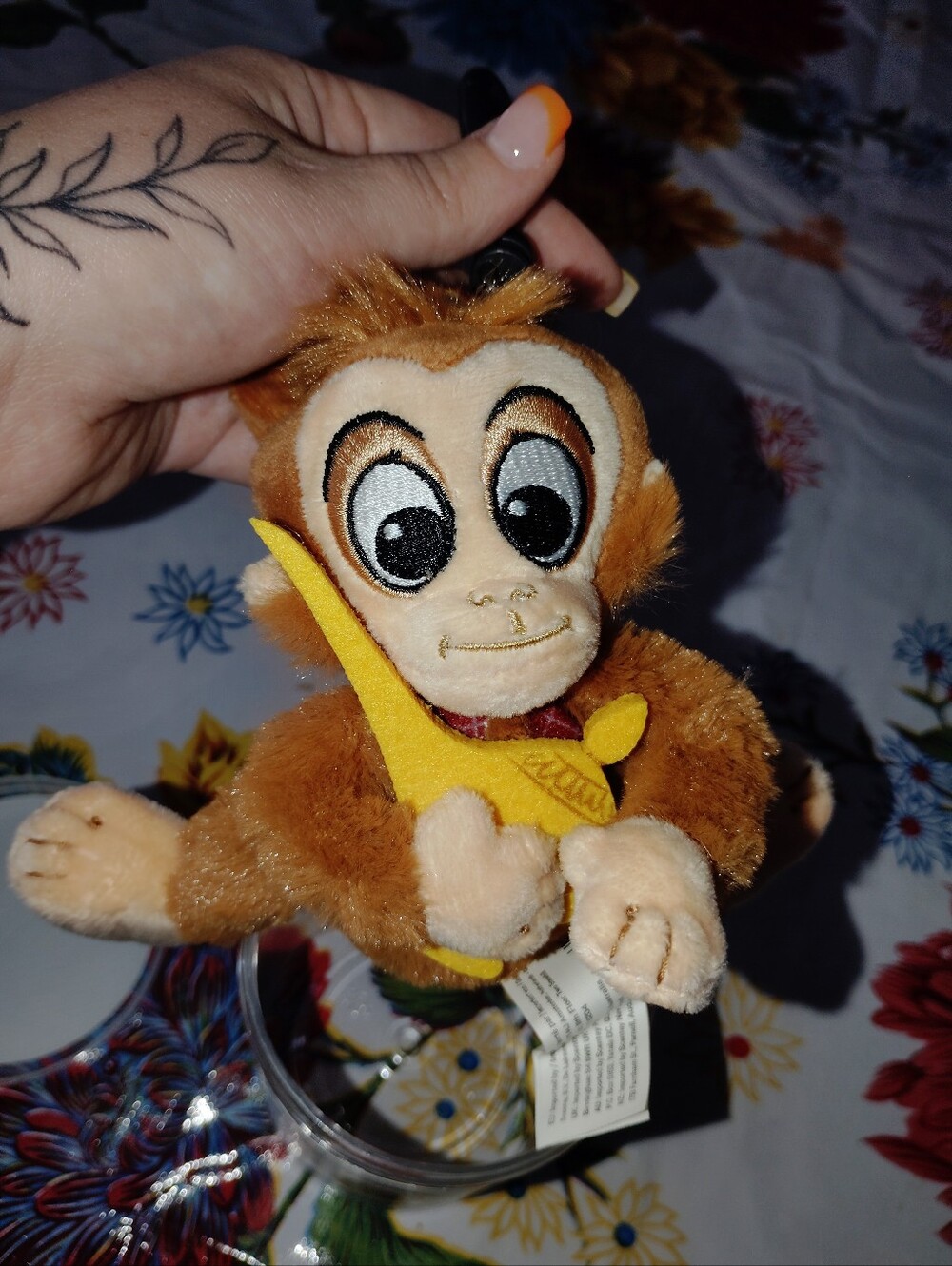 Plush Disney Abu Scented Keychain  Scentsy Buddy Clip Nib 🆕